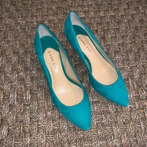Gianni Bini teal kitty heals